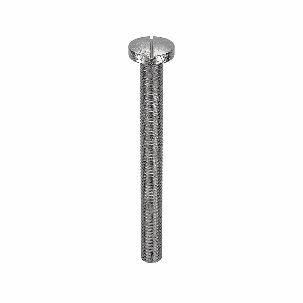 Machine Screw, 10-32 Thread Size, SS, 2 In Lg., Std