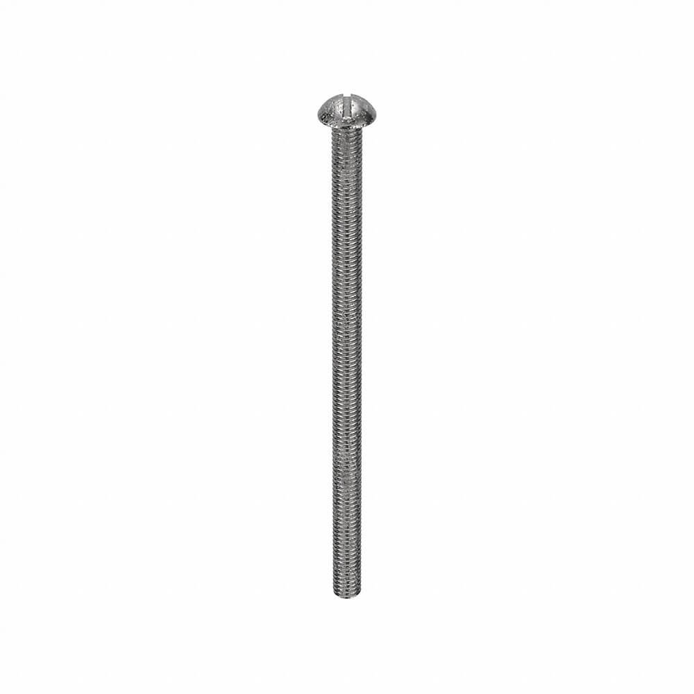 APPROVED VENDOR 2BA38 Machine Screw Round 10-32 X 3 1/2 L, 25PK | AB9CAG