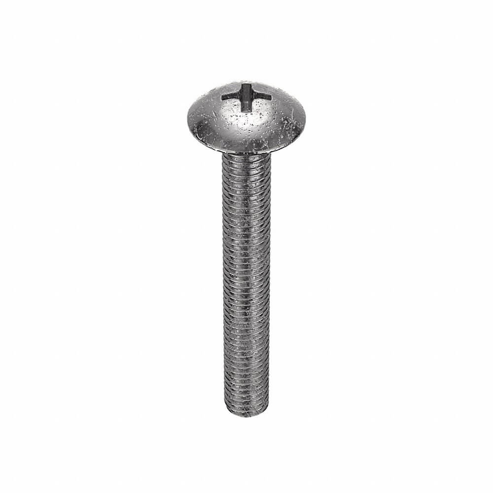 APPROVED VENDOR 2CE88 Machine Screw Truss 10-32 X 1 1/2 L, 100PK | AB9DUC