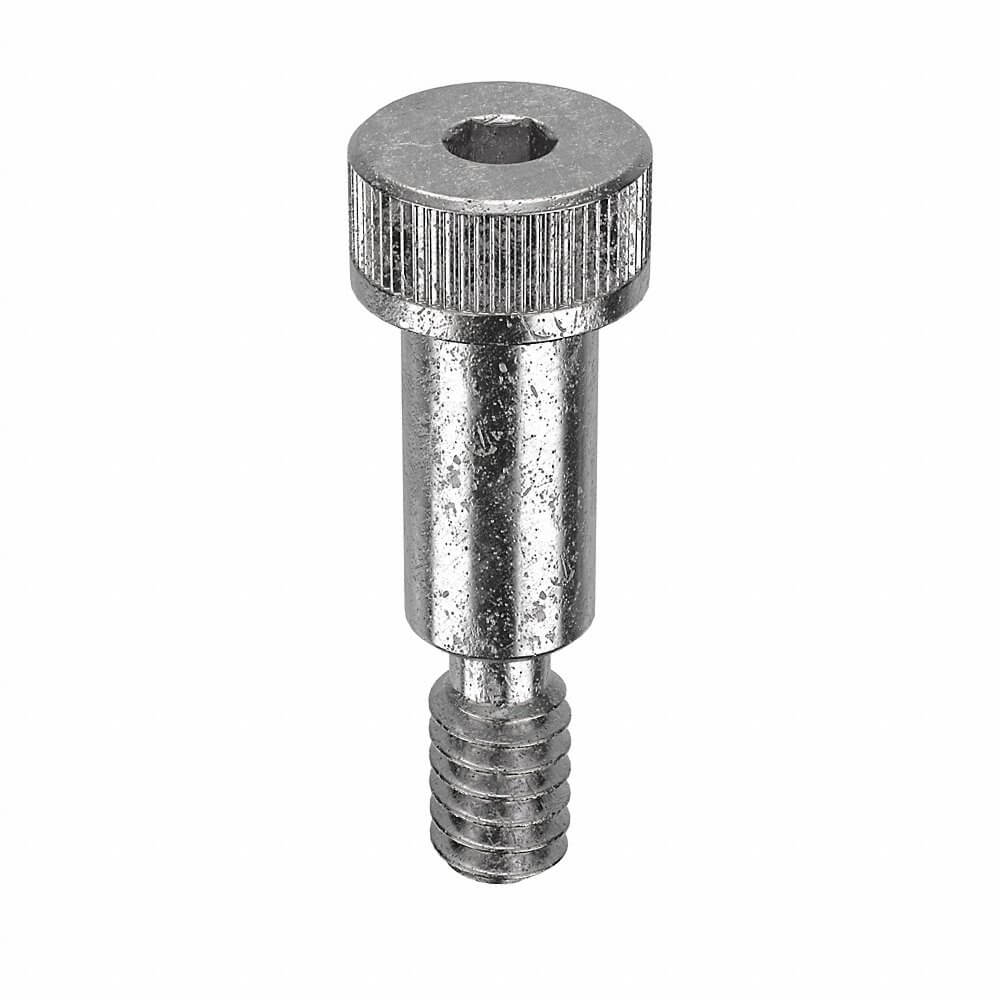 APPROVED VENDOR 2DMF3 Shoulder Screw 1/4 Diameter X 1/2 Length 188 Stainless Steel, 4PK | AB9JXM