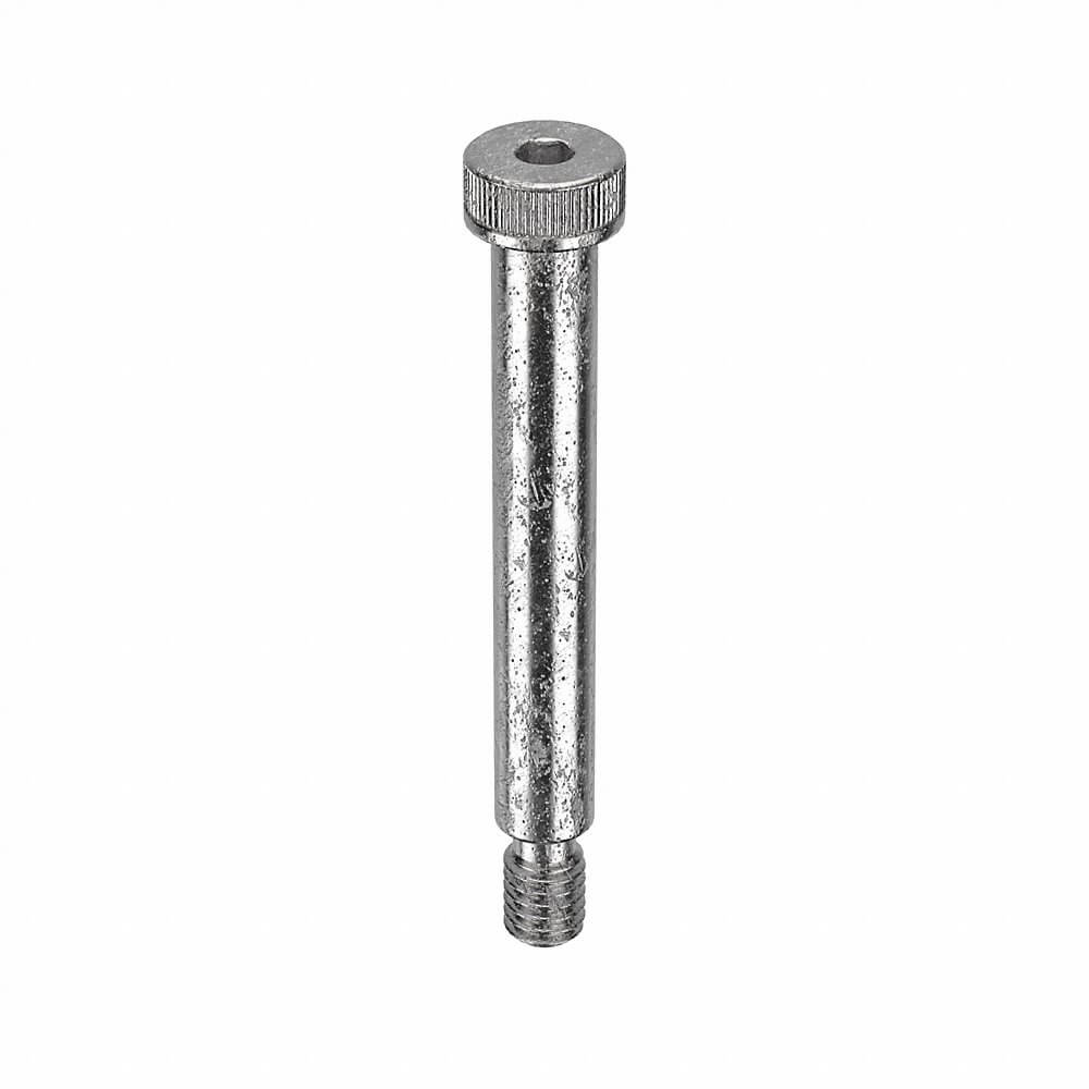 APPROVED VENDOR 2DMK7 Shoulder Screw 3/8 Diameter X 2-1/2 Length 188 Stainless Steel, 2PK | AB9JZF