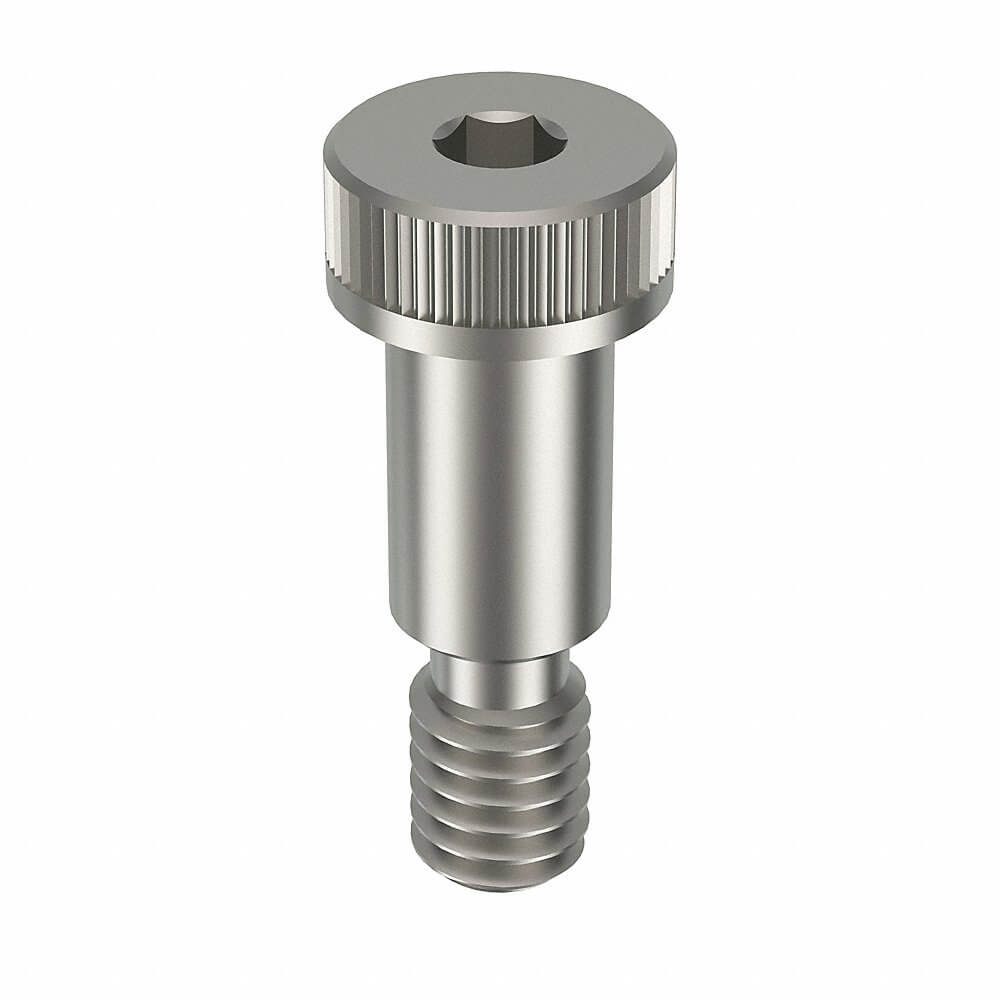 APPROVED VENDOR 2DNE4 Shoulder Screw 3/8 Diameter X 5/8 Length 316 Stainless Steel, 2PK | AB9KEZ