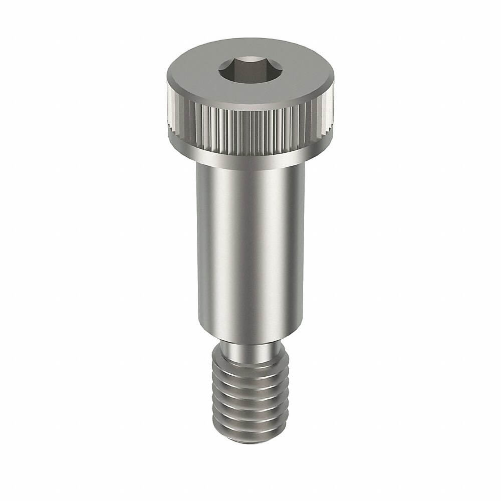 APPROVED VENDOR 2DNF6 Shoulder Screw 1/2 Diameter X 1 Length 316 Stainless Steel, 2PK | AB9KFL