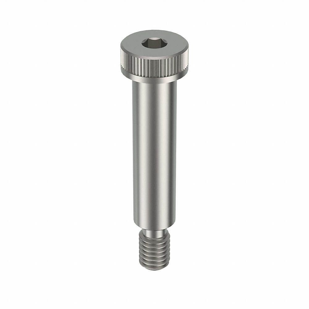 APPROVED VENDOR 2DNG1 Shoulder Screw 1/2 Diameter X 2 Length 316 Stainless Steel, 2PK | AB9KFQ