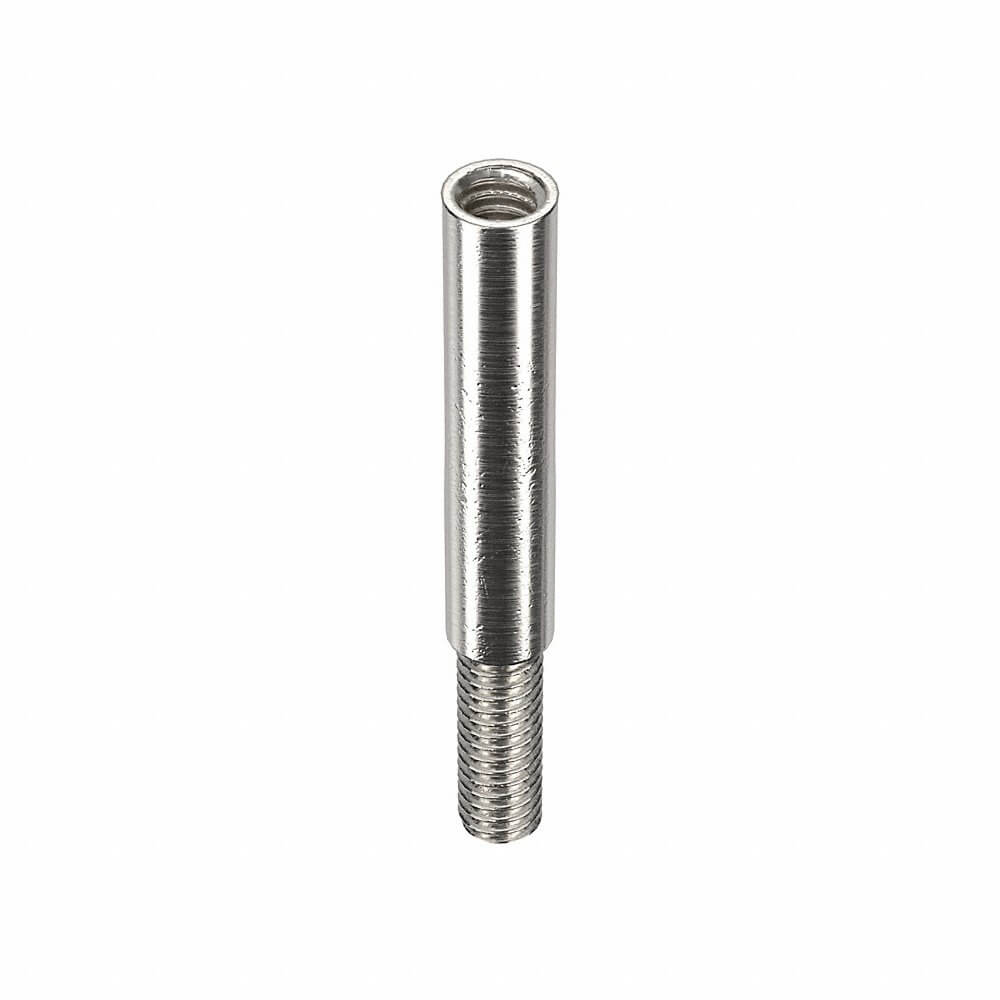 Binding Barrel Extension, 8-32 Thread Size, 1 In Barrel Lg., 3/8 In Barrel Thread Dep.