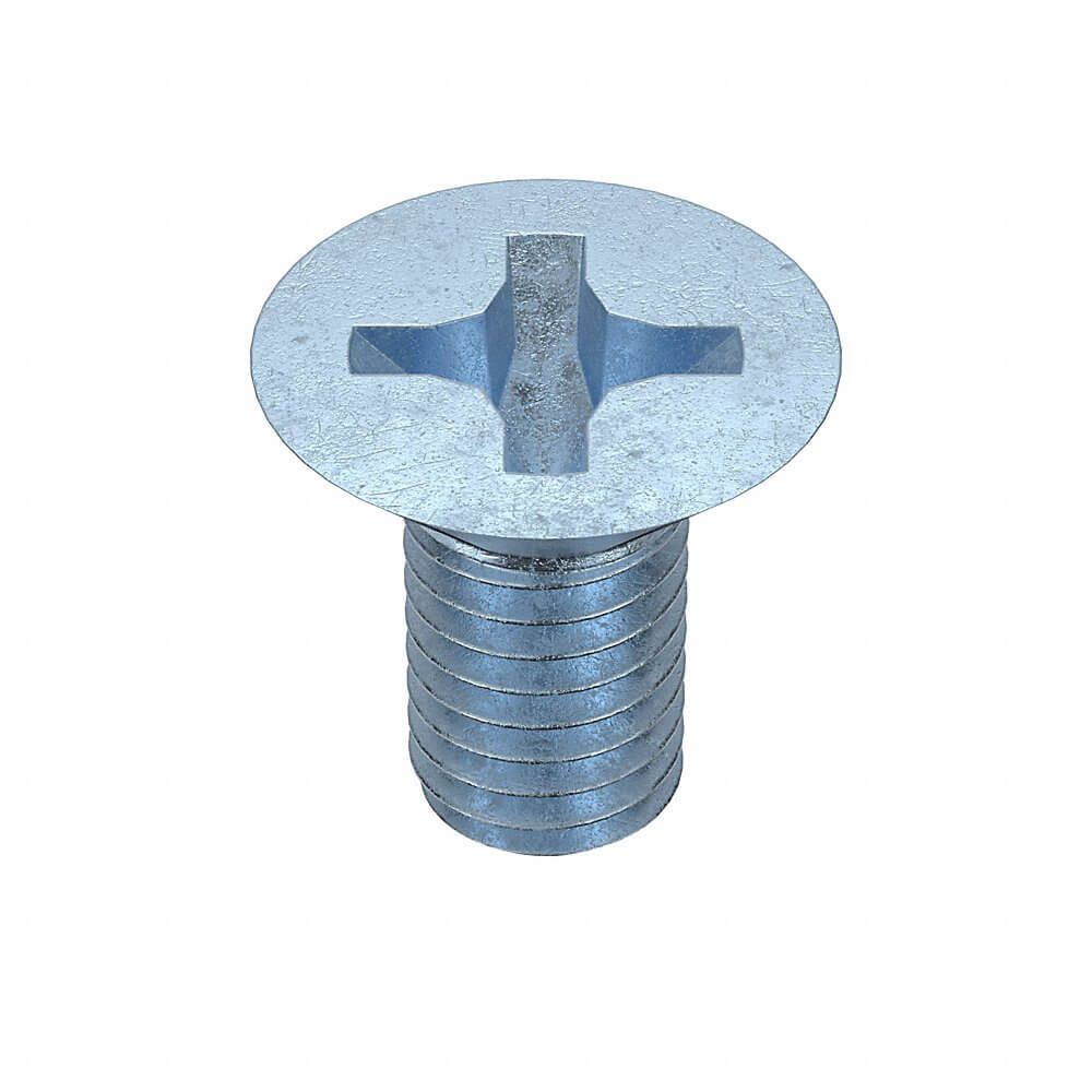 Machine Screw, M5x0.8 Thread Size, Steel, 7.2 mm Lg., Std, Flat