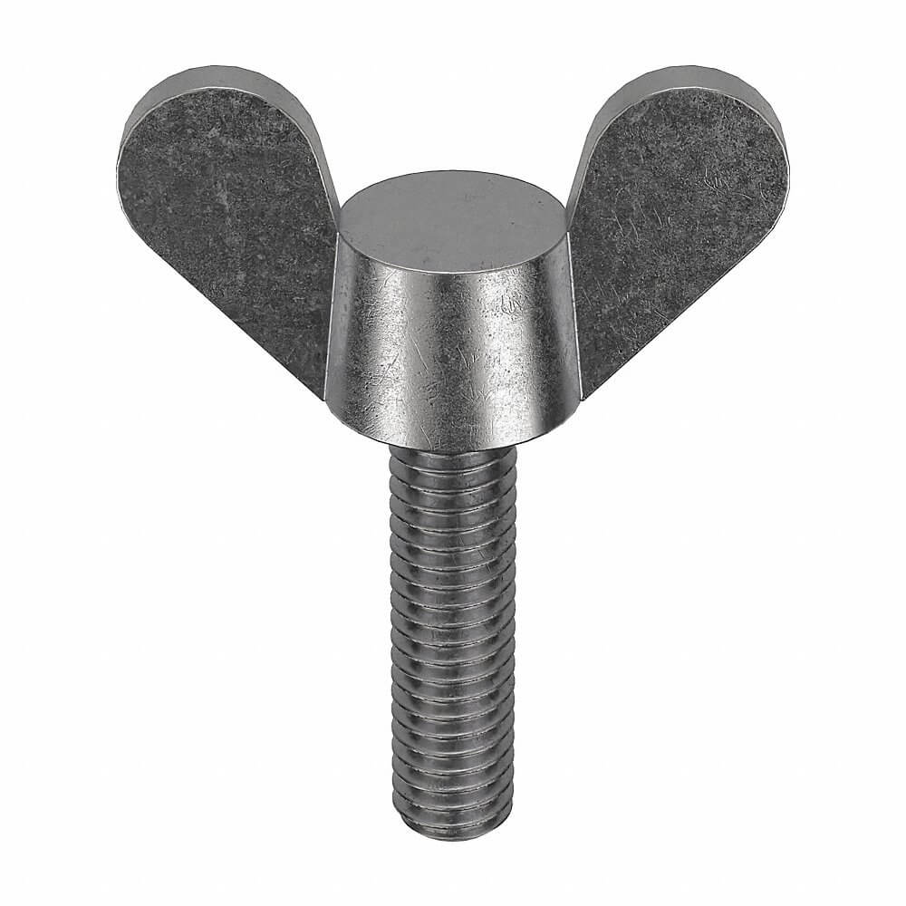 APPROVED VENDOR 6JB47 Thumb Screw Wing M4x0.70x16mm | AE9ERF