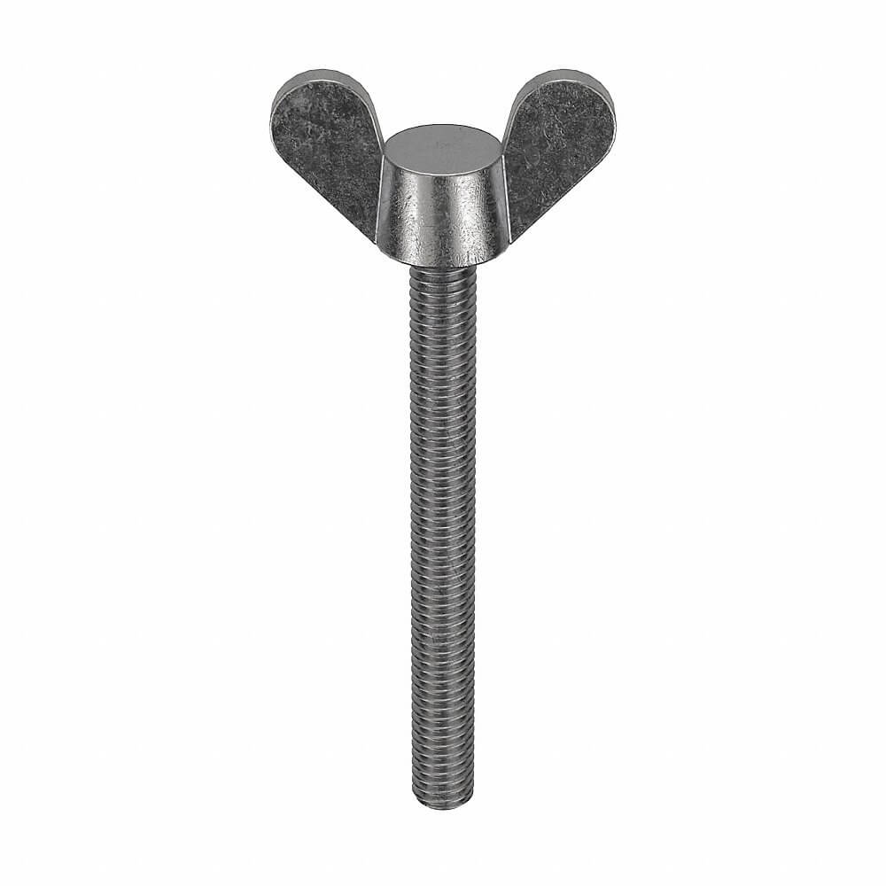 APPROVED VENDOR 6JB51 Thumb Screw Wing M4x0.70x40mm | AE9ERK