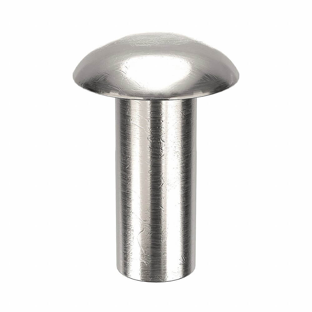 APPROVED VENDOR 70A0810P-EA-100 Rivet Universal 1/4 D 5/8 L, 100PK | AE9PJM 6LB23
