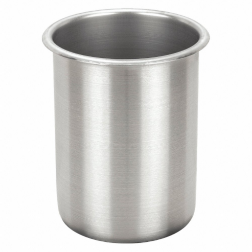 VOLLRATH 78720 Rolled Beaker 1.9 L 6.75 x 4 7/8 304 Stainless Steel | AC9XRM 3LEJ8