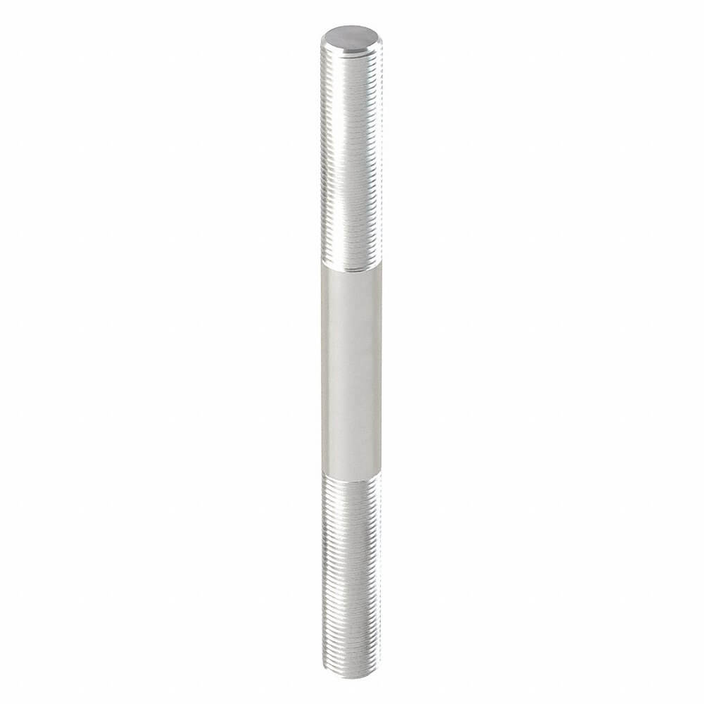 APPROVED VENDOR LINK50006EA Double End Threaded Stud 1/2-20 Aluminium | AB9JTW 2DLU9