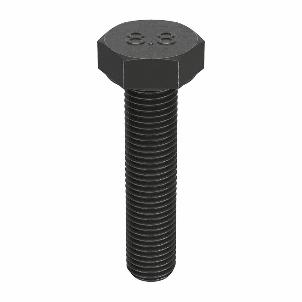APPROVED VENDOR M01070.080.0040 Hex Cap Screw M8 x 1, 40mm Length, 100PK | AB8ENT 25DJ51