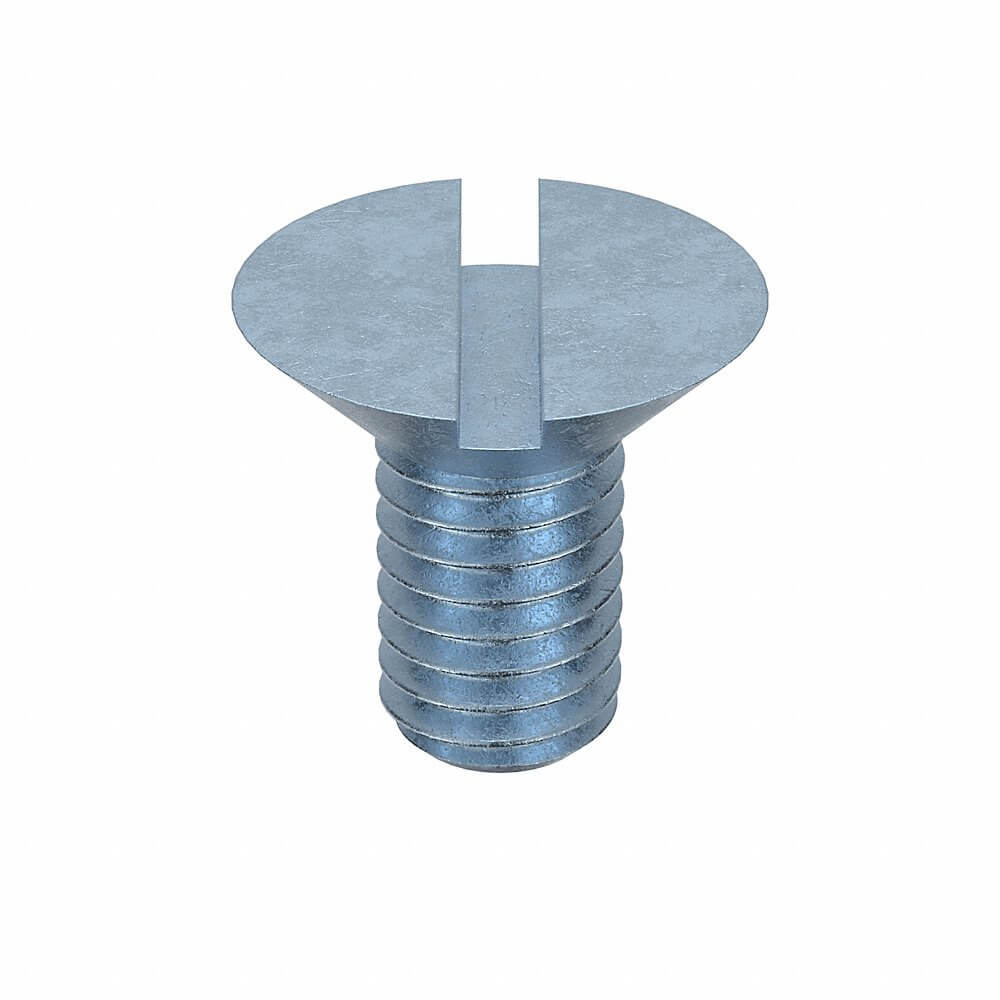 APPROVED VENDOR M24540.060.0012 Machine Screw Flat M6 X 1 X 12 L, 100PK | AE9DKN 6HU64