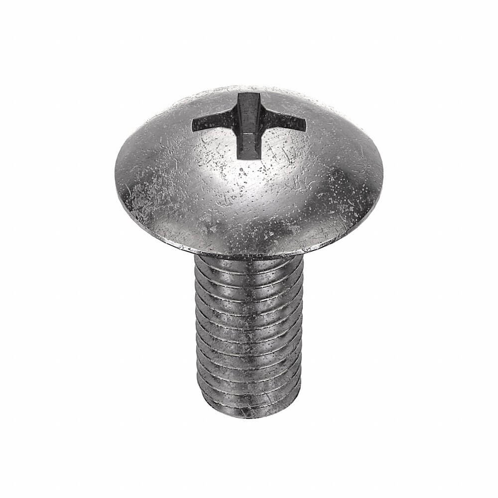 Machine Screw, 10-32 Thread Size, SS, 1/2 In Lg., Std