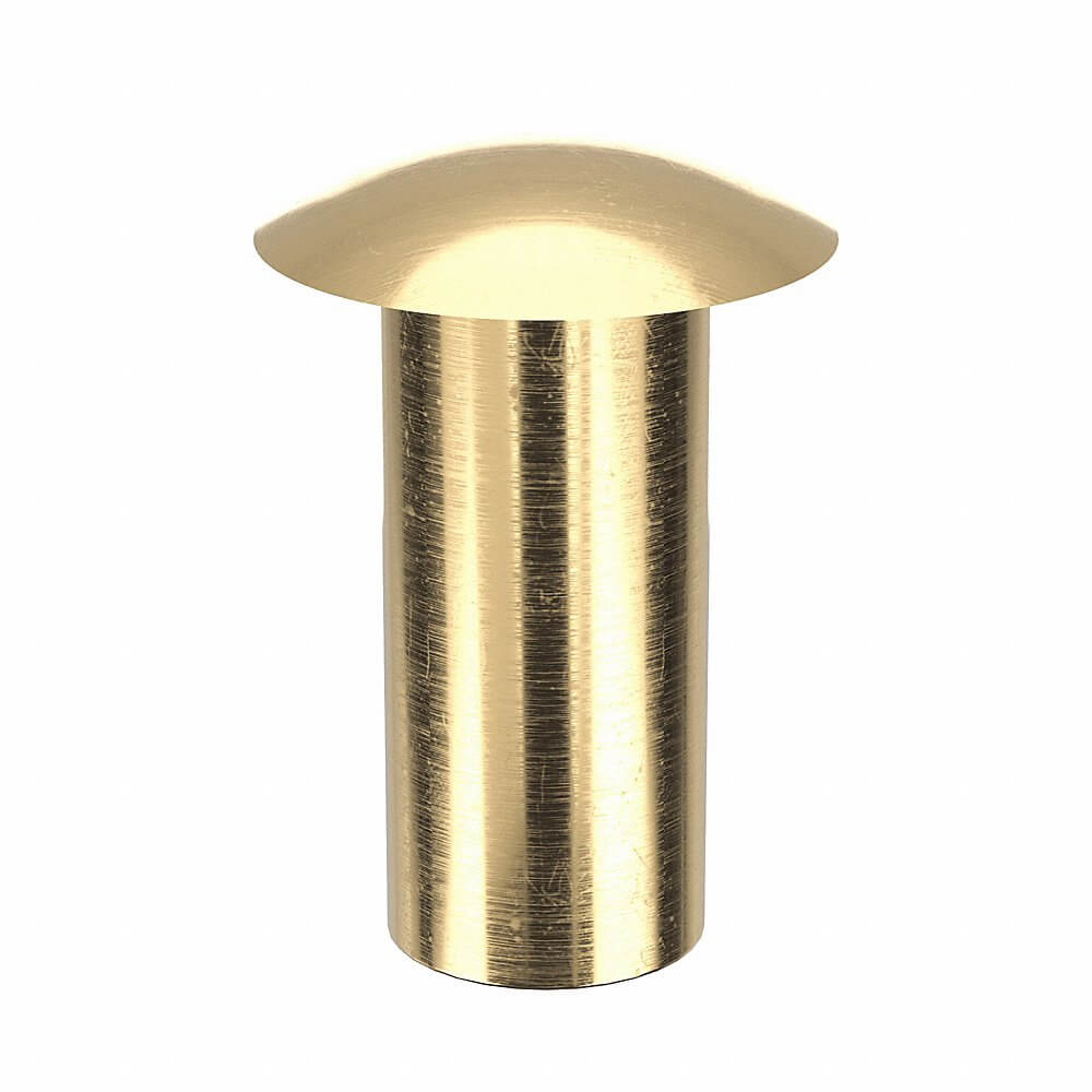 APPROVED VENDOR TBC0809-100 Semi-Tubular Rivet 1/8 X 9/32 Inch, 100PK | AA9WYW 1HBV6
