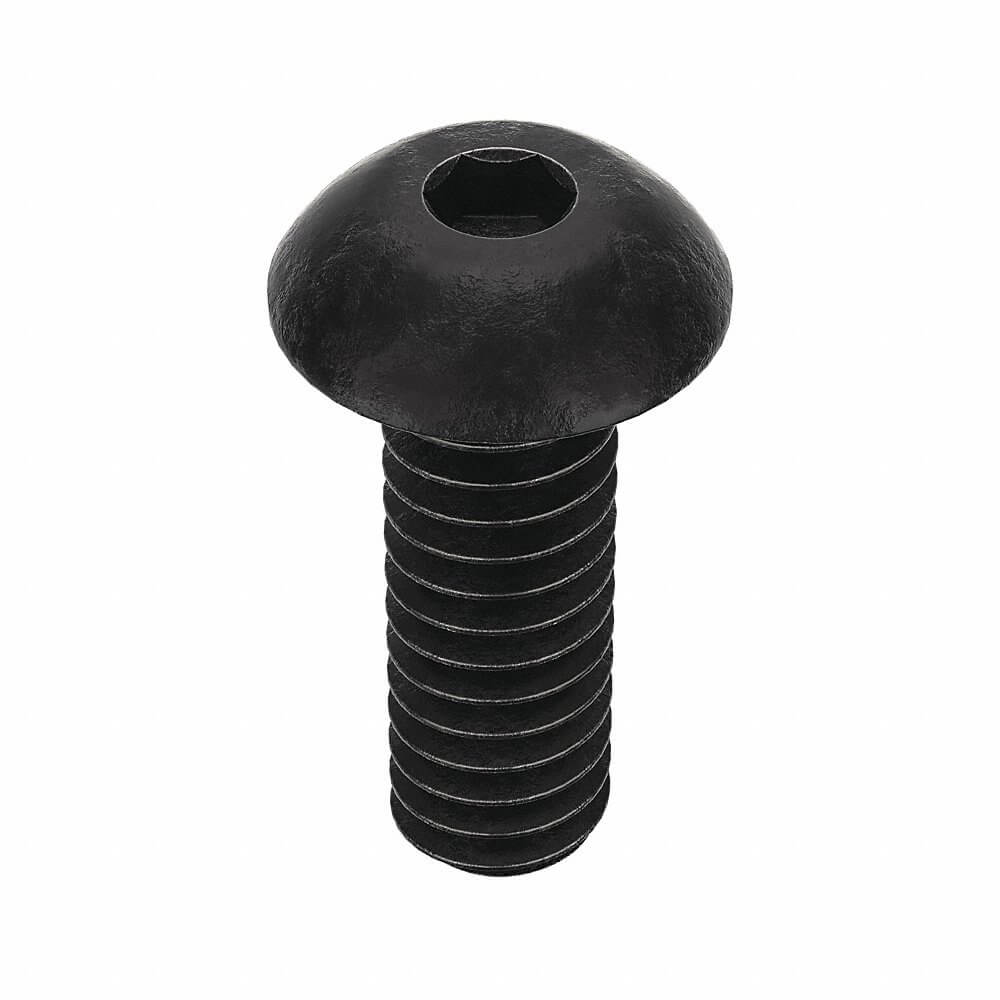 APPROVED VENDOR U07150.012.0037 Socket Cap Screw Button 5-40 X 3/8, 100PK | AA9APA 1BU29
