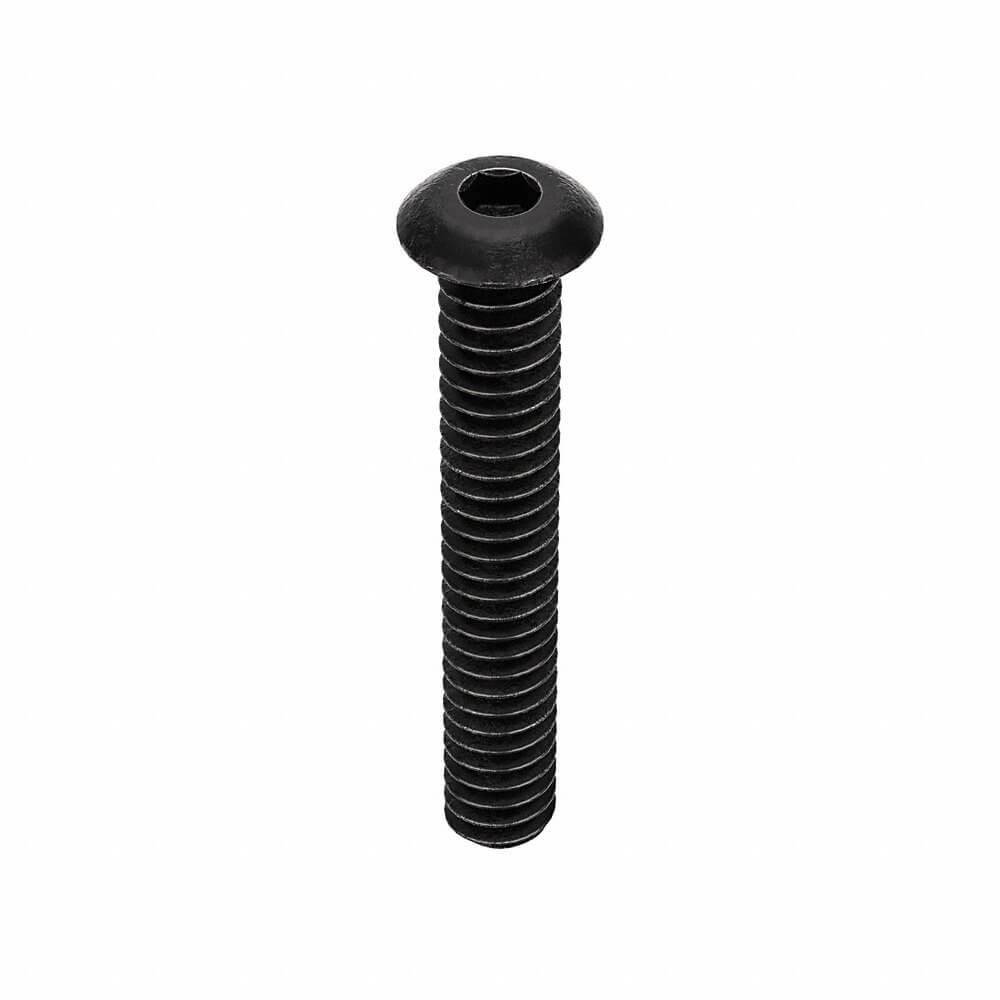 APPROVED VENDOR U07150.019.0125 Socket Cap Screw Button 10-24 X 1-1/4, 100PK | AB7CZJ 22TY31