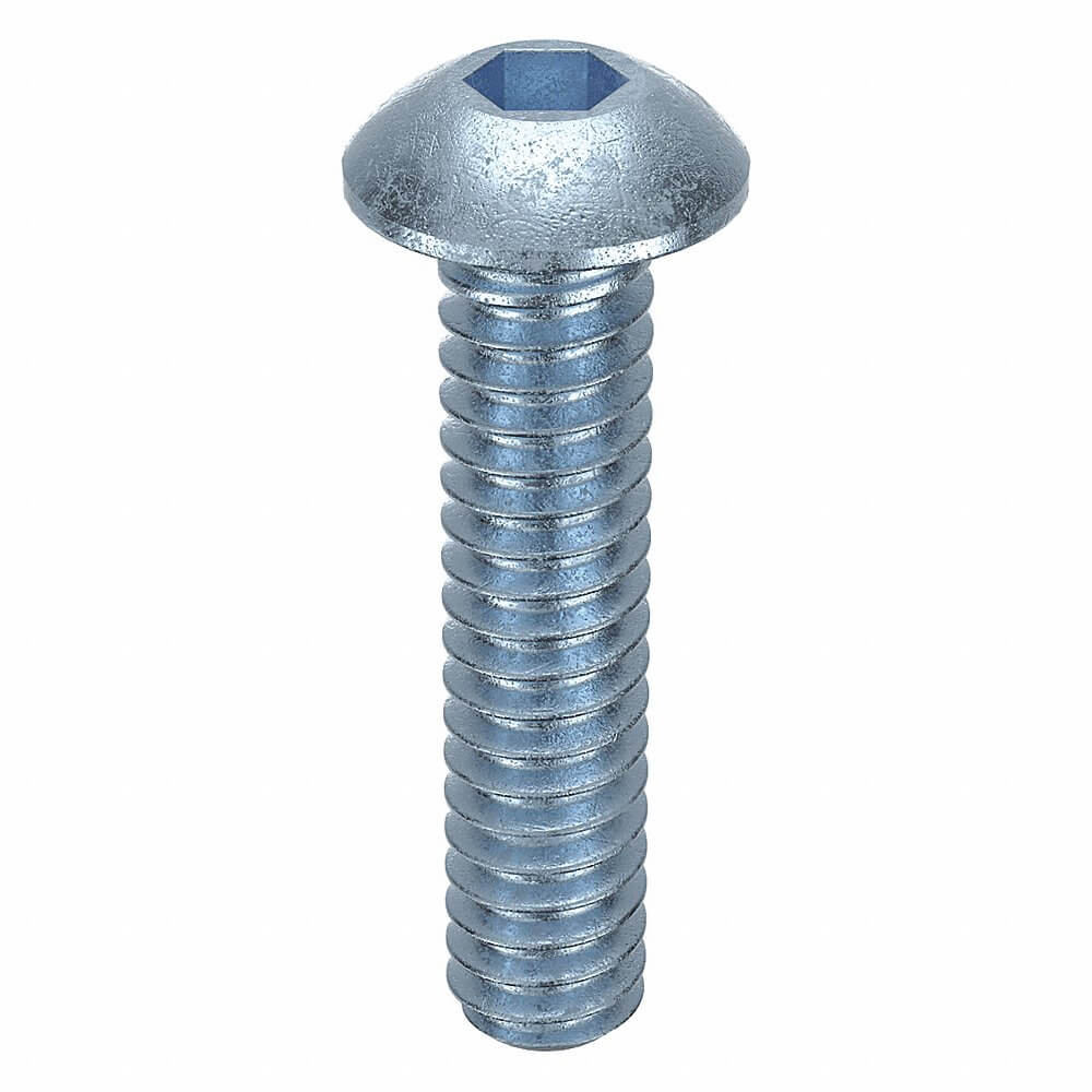 APPROVED VENDOR U07151.019.0087 Socket Cap Screw Button 10-24 X 7/8, 100PK | AB7DBZ 22TY91