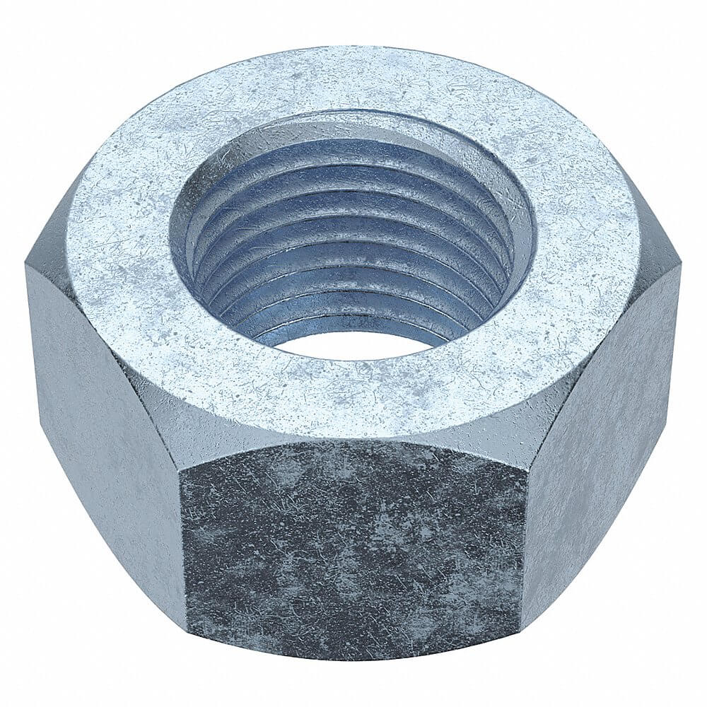 APPROVED VENDOR U08161.056.0002 Hex Nut Grade 2 9/16-18, 25PK | AB9WXA 2FY47