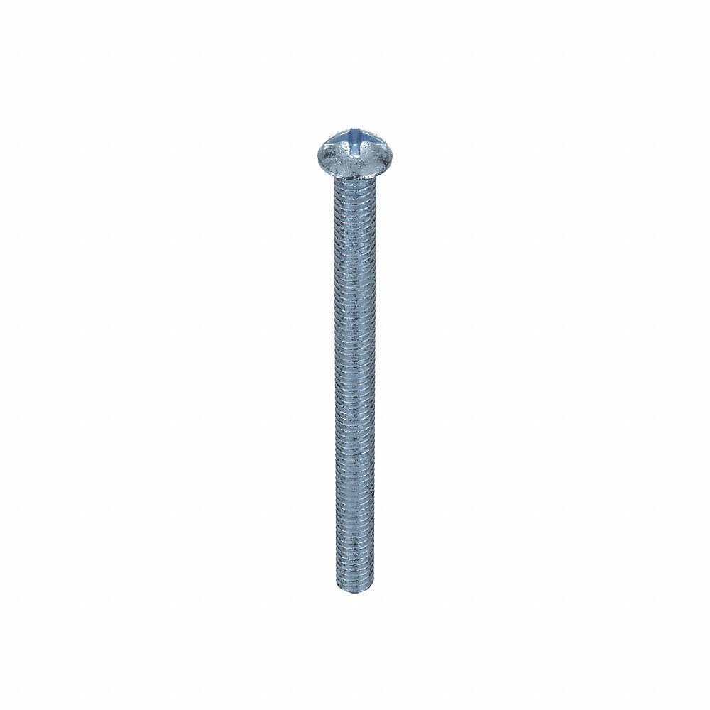 APPROVED VENDOR U24212.016.0225 Machine Screw Round 8-32 X 2 1/4 L, 100PK | AB2NJF 1MY89