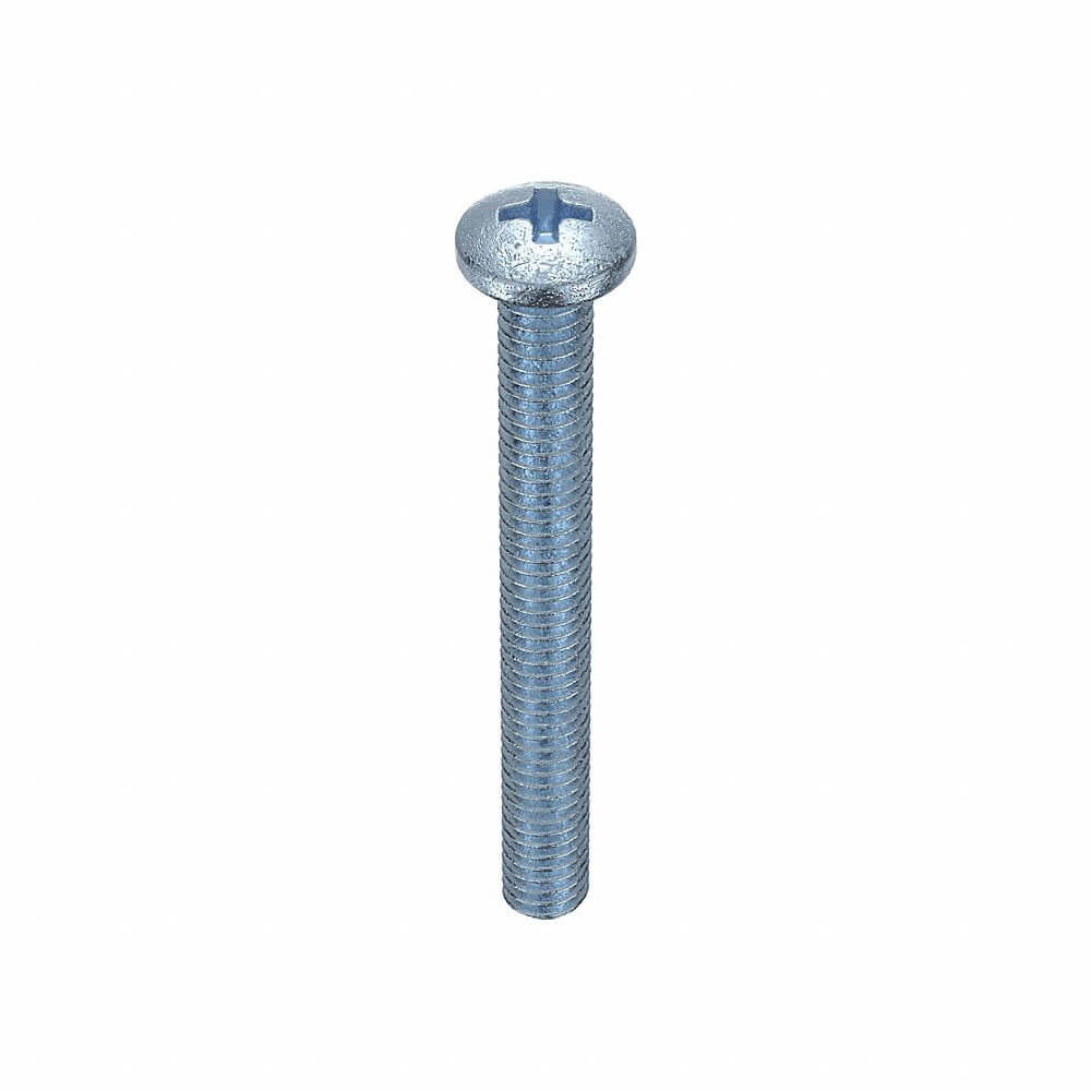 APPROVED VENDOR U24522.013.0125 Machine Screw Pan 6-32 X 1 1/4 L, 100PK | AB2LZL 1MU18