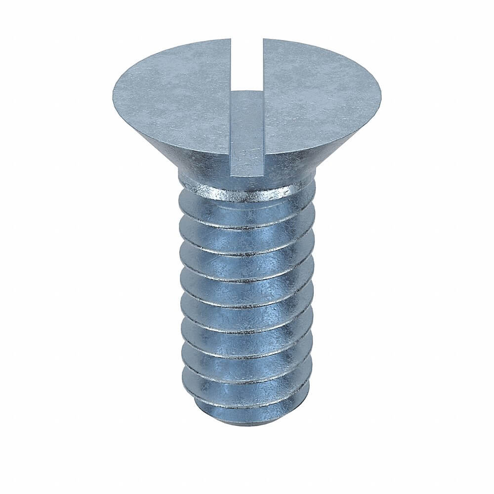APPROVED VENDOR U24540.019.0050 Machine Screw Flat 10-24 X 1/2 L, 100PK | AB9UVM 2FE56