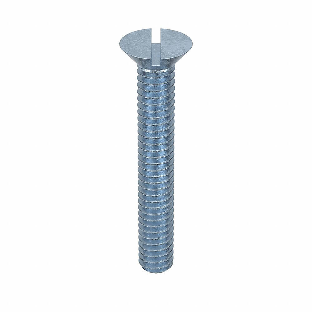 APPROVED VENDOR U24540.025.0175 Machine Screw Flat 1/4-20 X 1 3/4 L, 100PK | AB9WXL 2FY58