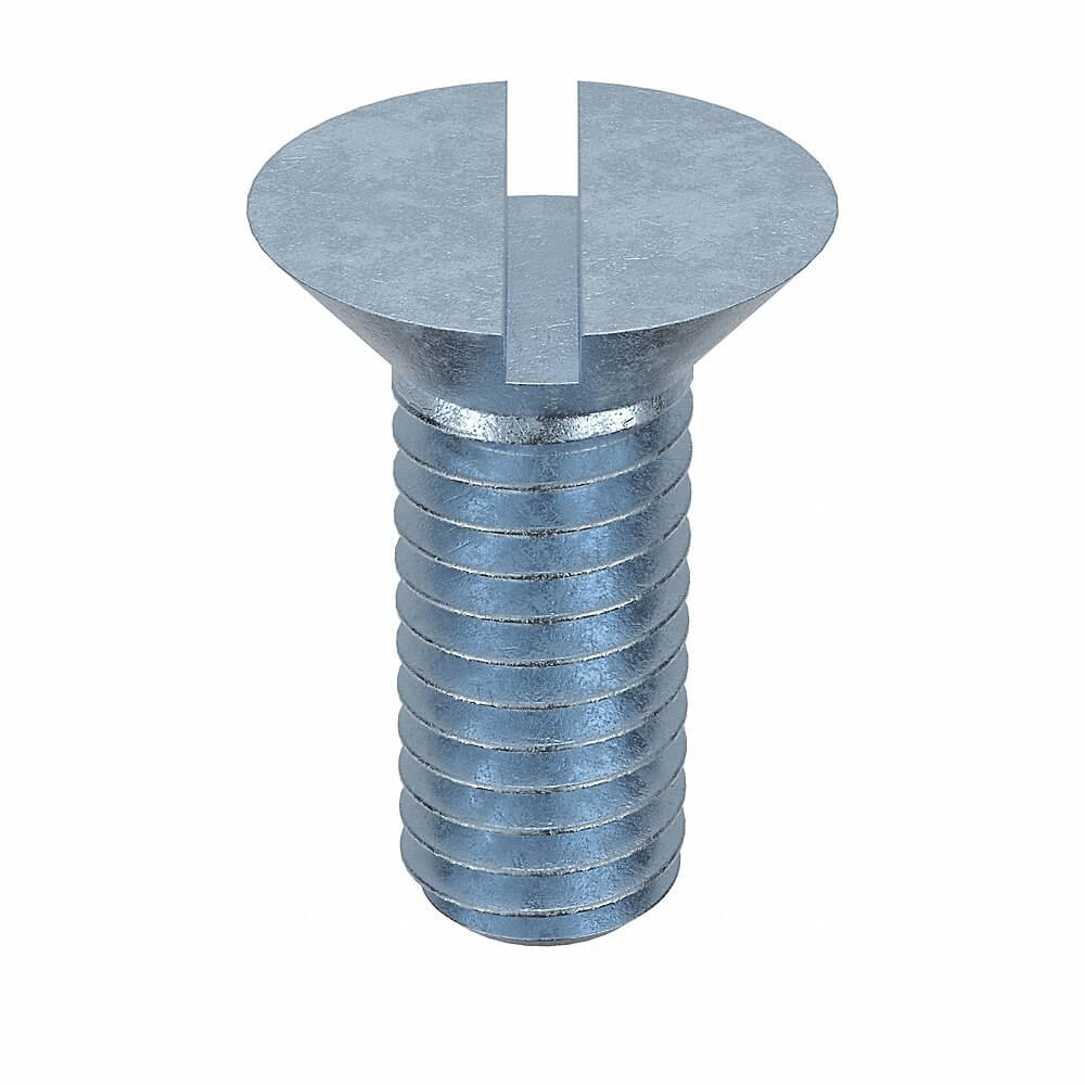 APPROVED VENDOR U24540.037.0100 Machine Screw Flat 3/8-16 X 1 L, 100PK | AB9XNT 2GA26