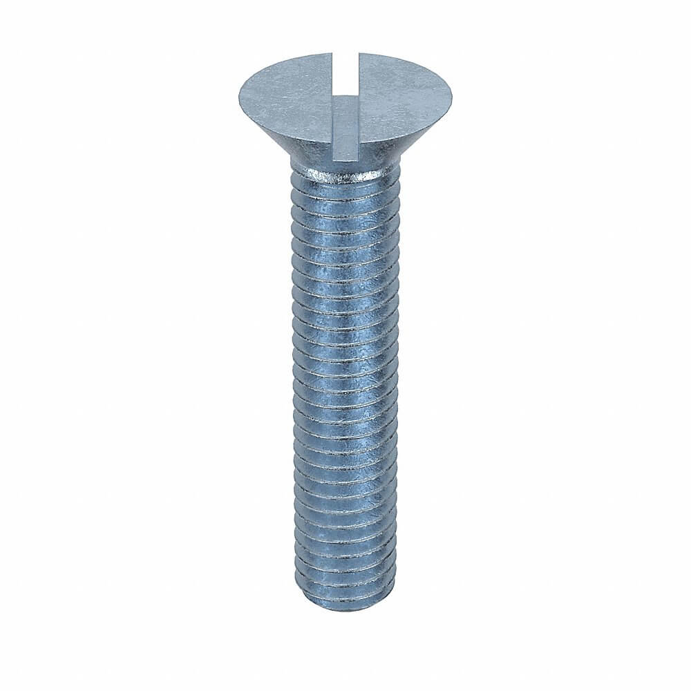 APPROVED VENDOR U24540.037.0200 Machine Screw Flat 3/8-16 X 2 L, 100PK | AB9XNV 2GA30