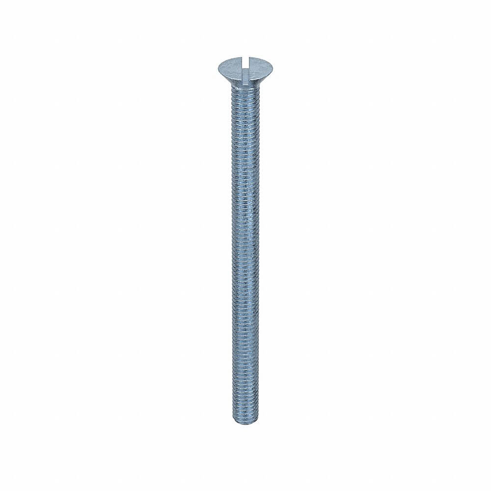 APPROVED VENDOR U24540.037.0550 Machine Screw Flat 3/8-16 X 5 1/2 L, 100PK | AB9XPC 2GA44