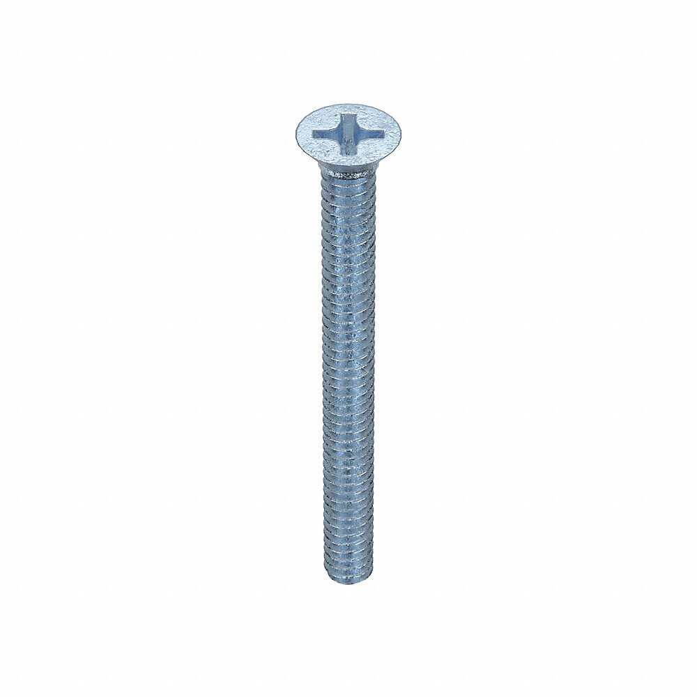 APPROVED VENDOR U24670.013.0150 Machine Screw Flat 6-32 X 1 1/2 L, 100PK | AB2MBW 1MU76
