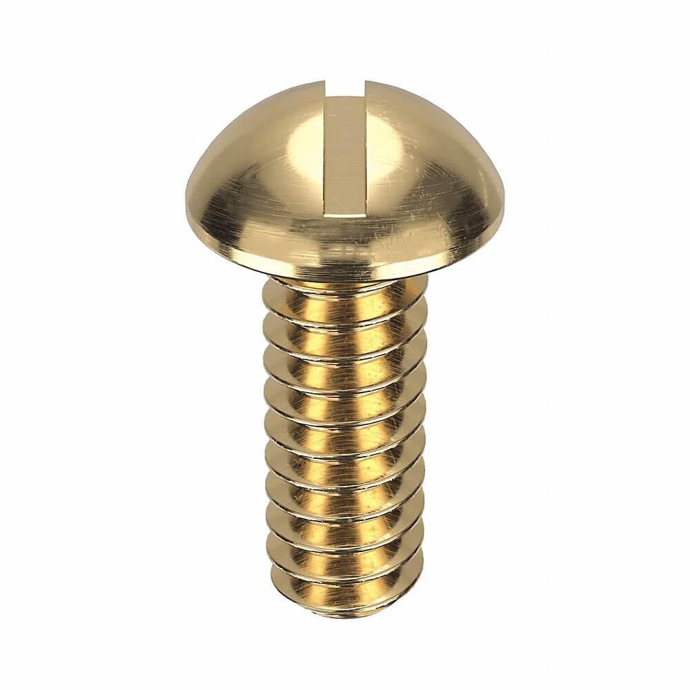 APPROVED VENDOR U48210.013.0037 Machine Screw Round 6-32 X 3/8 L, 100PK | AB9MDA 2DY71