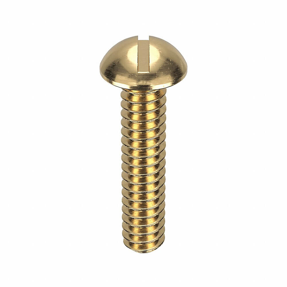 APPROVED VENDOR U48210.013.0062 Machine Screw Round 6-32 X 5/8 L, 100PK | AB9MDC 2DY73