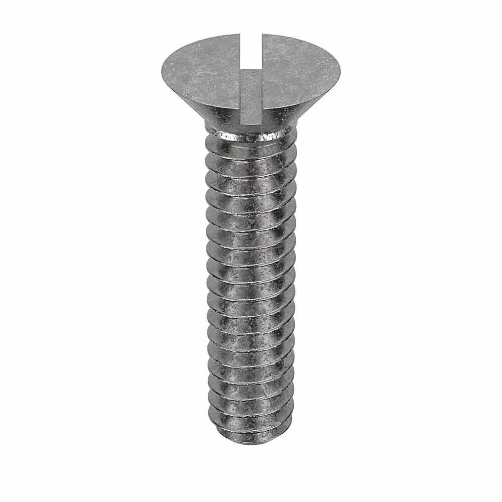 Machine Screw, 10-24 Thread Size, SS, 7/8 In Lg.