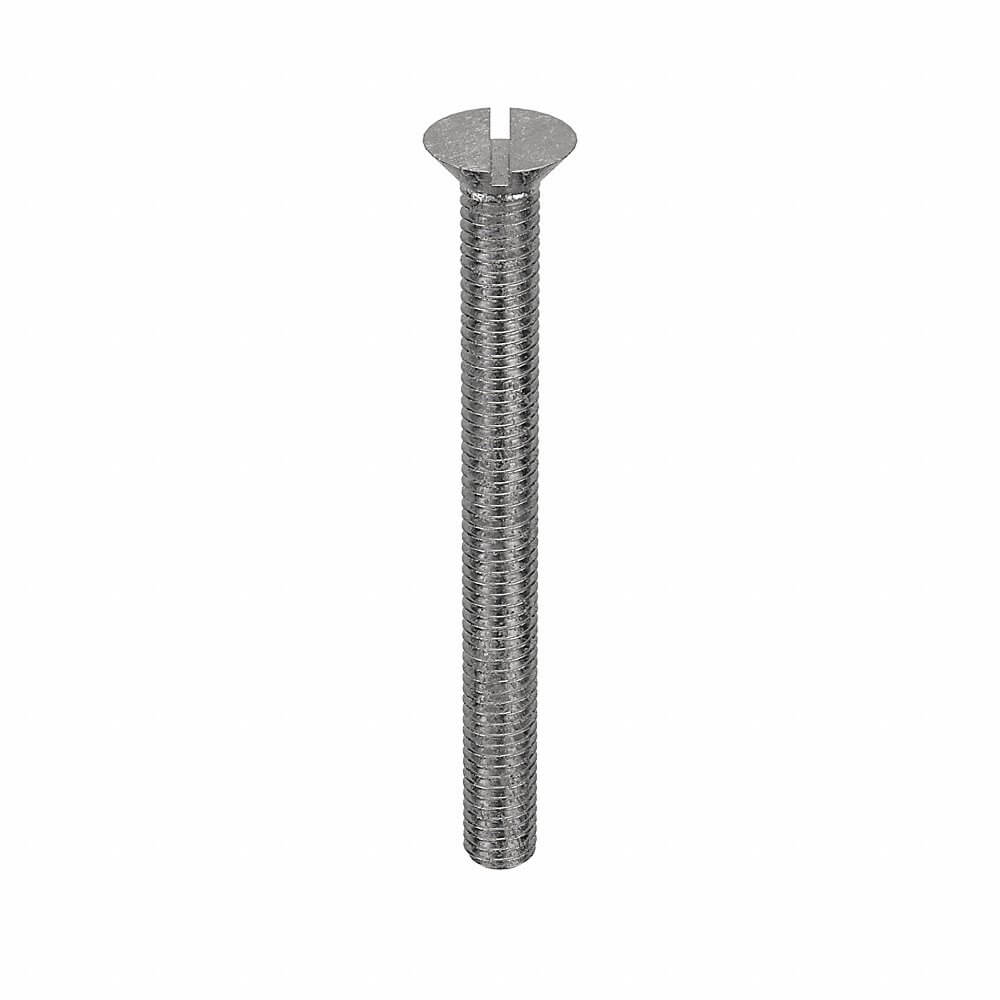 APPROVED VENDOR U51110.037.0400 Machine Screw Stainless Steel 3/8-16 X 4 L, 10PK | AC8KCD 3AWH4