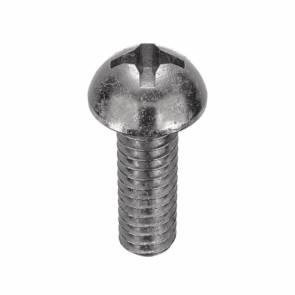 APPROVED VENDOR U51211.019.0175 Machine Screw Round 10-24 X 1 3/4 L, 100PK | AC3TWL 2WA28