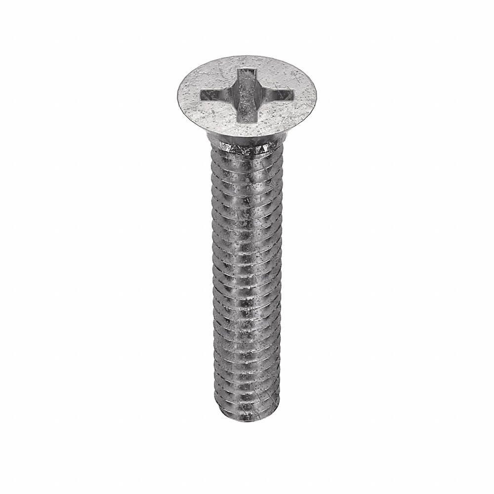 APPROVED VENDOR U51300.008.0050 Machine Screw Flat Stainless Steel 2-56 X 1/2 L, 100PK | AB8WNT 2AA38