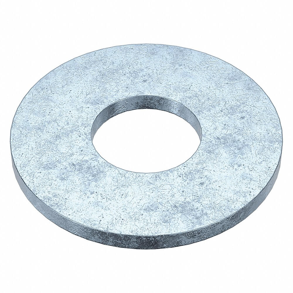 APPROVED VENDOR WASB38RZ Flat Washer Zinc Fits 3/8 Inch, 25PK | AA9ZBH 1JYA1