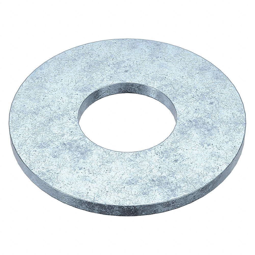APPROVED VENDOR WASB71RZ Flat Washer Zinc Fits 7/16 Inch, 25PK | AA9ZBP 1JYA7