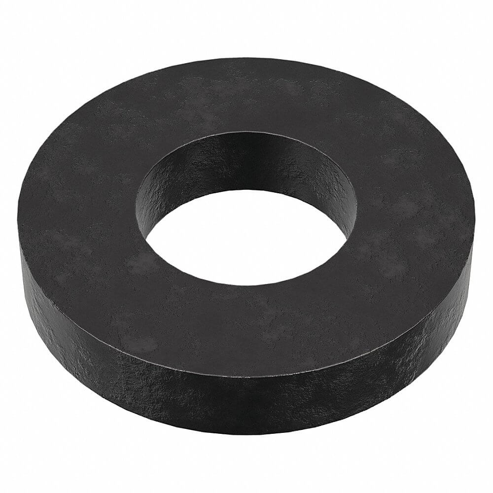 APPROVED VENDOR Z8805 Flat Washer Thick Black Oxide Fits M5, 10PK | AE6EPW 5RE87