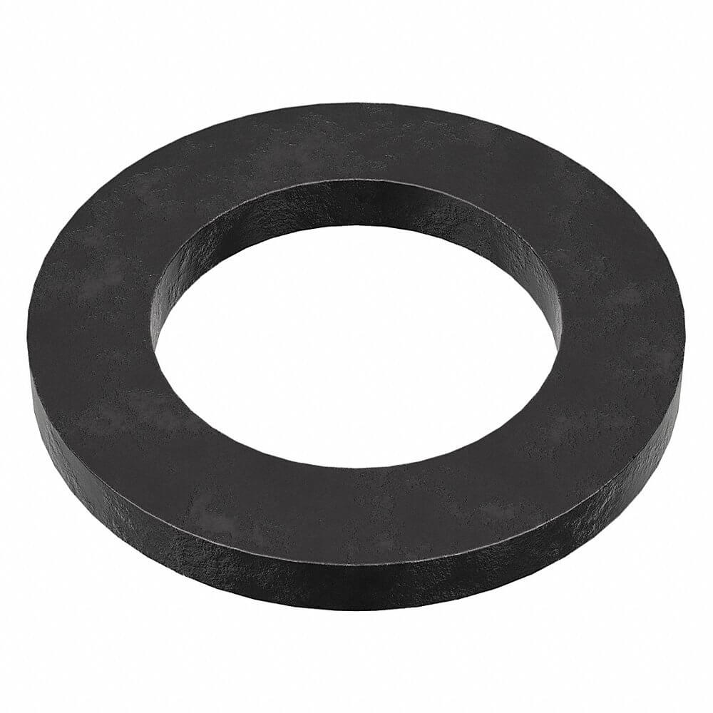 APPROVED VENDOR Z8824 Flat Washer Thick Black Oxide Fits M24, 5PK | AE6EQE 5RE95