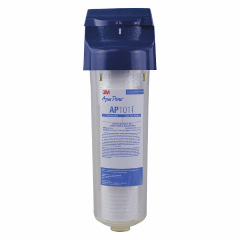 Water Filtration System, 5 Micron, 8 gpm, 14 7/8 Inch Height