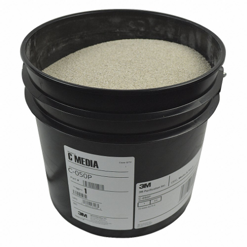 Filter Media, Reduces Acid Neutralization/pH Correction, 0.5 cu Ft., 45 lb