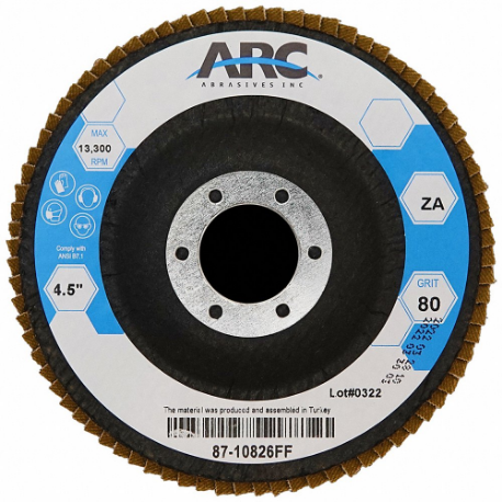 ARC ABRASIVES 10826FF