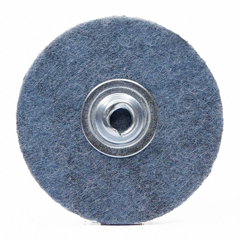 Quick-Change Disc, TS, 1-1/2 Inch, Ceramic, 80 Grit, Y Backing Weight, Polyester