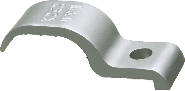 ARLINGTON INDUSTRIES 3232 Straps, 1-Hole, 2.07 x 0.775 Inch Size, 100Pk, Aluminium | BK3BTL