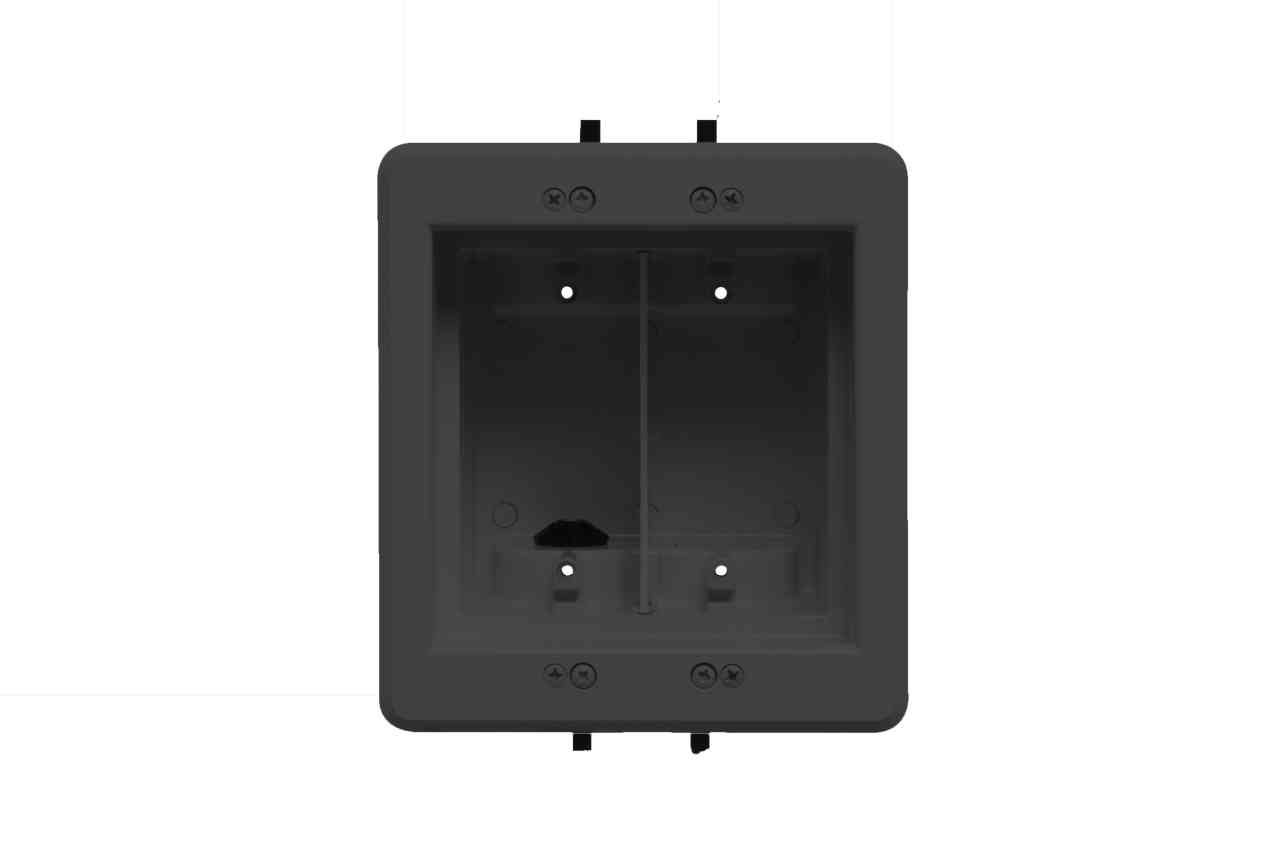 ARLINGTON INDUSTRIES DVFR2BL Recessed InBox, 6.012 x 6.698 Inch Size | BK3CYW