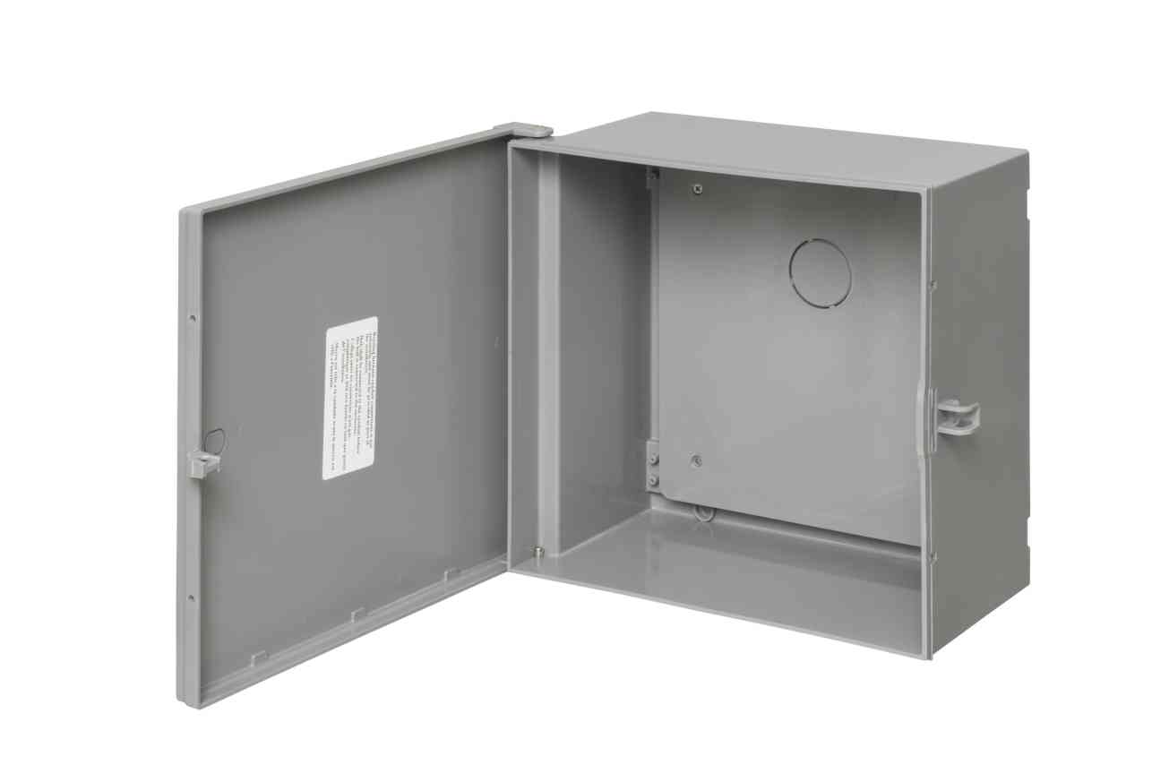ARLINGTON INDUSTRIES EB12126BP Enclosure Box, 12.545 x 13.889 Inch Size, Plastic | CD6XBD