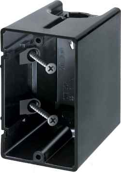 Outlet Box, 2.28 x 3.74 Inch Size, Plastic