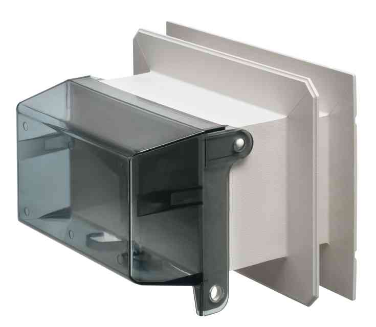 ARLINGTON INDUSTRIES F8091HC Outlet Box, 1-Piece, 4.99 x 7.248 Inch Size, Plastic | BK3DCN
